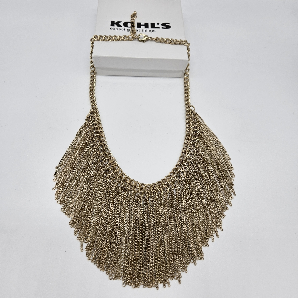 Fringe Statement Necklace
